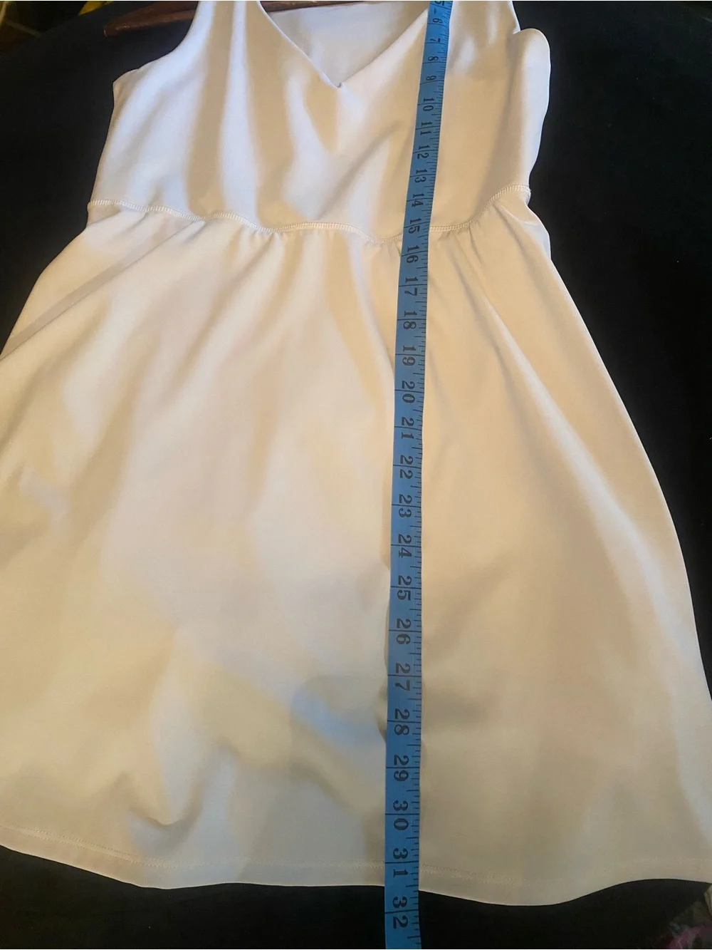 CALIA by Carrie Underwood White Sleeveless V-Neck Athletic Dress - Picture 9 of 14